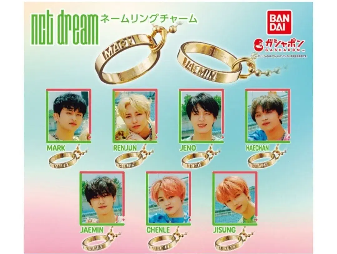 nct dream 반지키링 천러양도